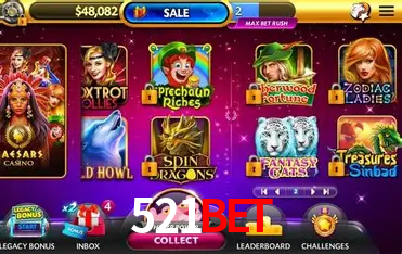 Descubra o Mundo do Cassino Online com 521bet